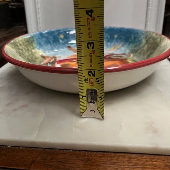 Certified International Susan Winget Christmas Bowls Set of 3 - Picture 9 of 10